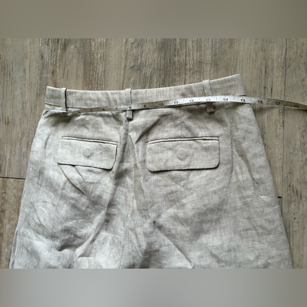 J. Crew Cream Wide Leg Pants - Picture 7 of 13